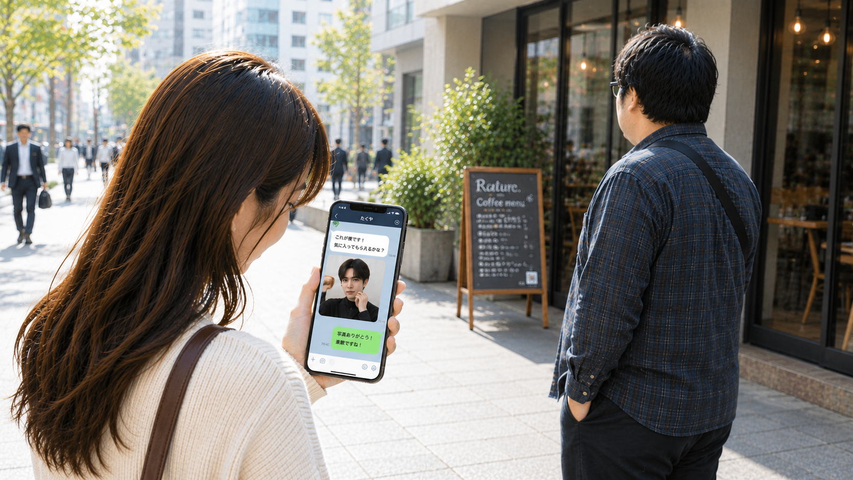送られた写真は本当に本人?のイメージ画像